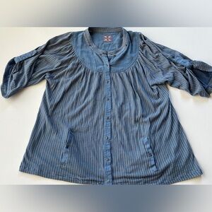 Vintage Free People peasant style blouse